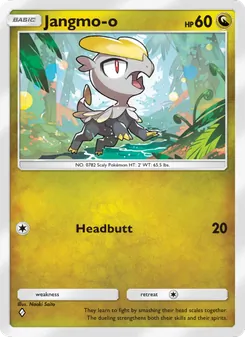 Pokémon-Karte Jangmo-o 125/155