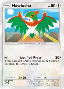 Pokémon-Karte Hawlucha 132/155
