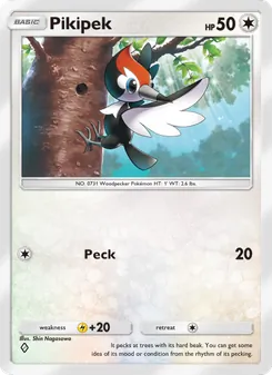 Pokémon-Karte Pikipek 133/155