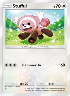 Pokémon-Karte Stufful 138/155