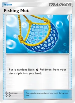 Pokémon-Karte Fishing Net 143/155