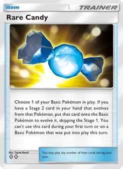 Pokémon-Karte Rare Candy 144/155