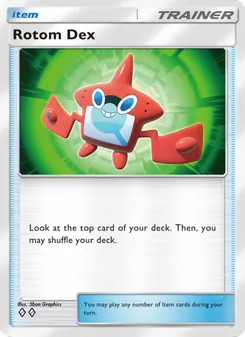 Pokémon-Karte Rotom Dex 145/155