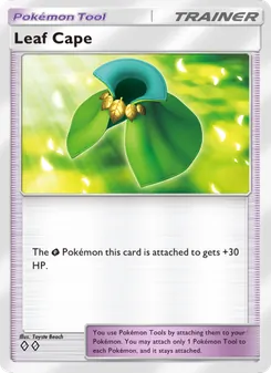 Pokémon-Karte Leaf Cape 147/155