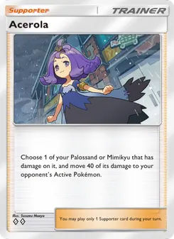Pokémon-Karte Acerola 148/155