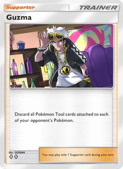 Pokémon-Karte Guzma 151/155