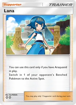 Pokémon-Karte Lana 152/155