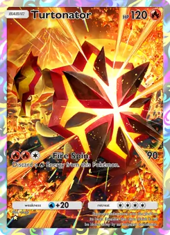 Pokémon-Karte Turtonator 161/155