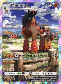 Pokémon-Karte Mudsdale 173/155