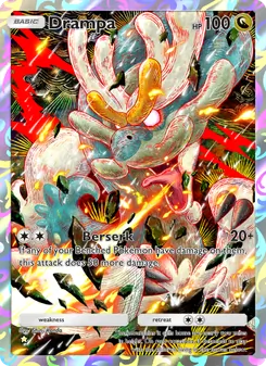Pokémon-Karte Drampa 176/155