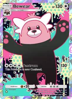 Pokémon-Karte Bewear 178/155