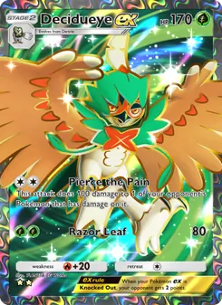 Pokémon-Karte Decidueye ex 180/155