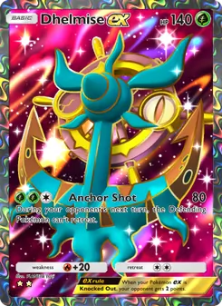 Pokémon-Karte Dhelmise ex 181/155