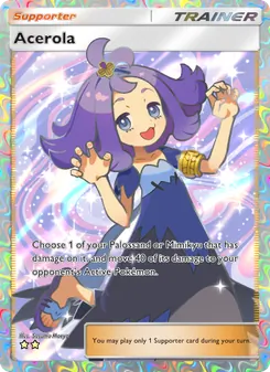 Pokémon-Karte Acerola 190/155