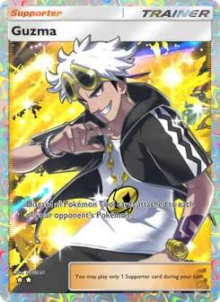 Pokémon-Karte Guzma 193/155