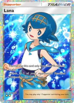 Pokémon-Karte Lana 194/155