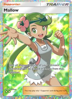 Pokémon-Karte Mallow 196/155