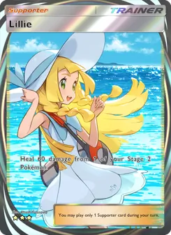 Pokémon-Karte Lillie 209/155