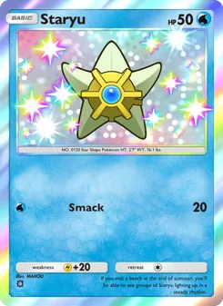 Pokémon-Karte Staryu 218/155