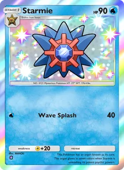 Pokémon-Karte Starmie 219/155