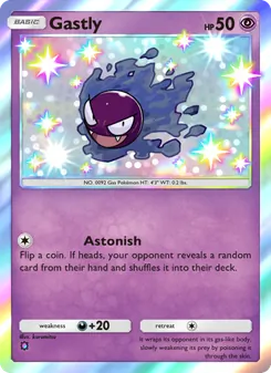 Pokémon-Karte Gastly 220/155