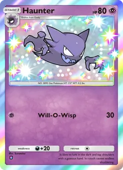 Pokémon-Karte Haunter 221/155