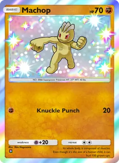 Pokémon-Karte Machop 223/155