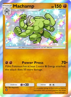 Pokémon-Karte Machamp 225/155