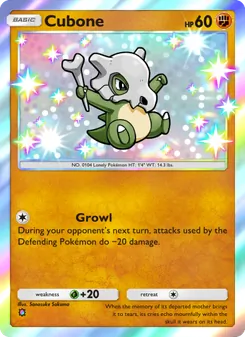 Pokémon-Karte Cubone 226/155