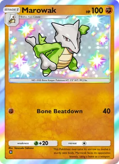 Pokémon-Karte Marowak 227/155