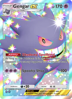 Pokémon-Karte Gengar ex 234/155