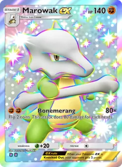 Pokémon-Karte Marowak ex 236/155