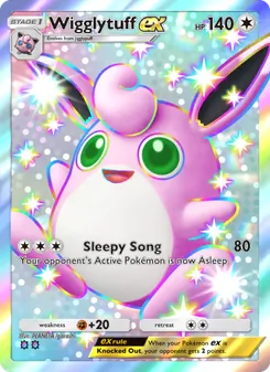 Pokémon-Karte Wigglytuff ex 237/155