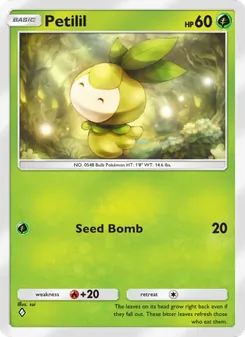 Pokémon-Karte Petilil 001/069