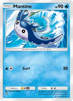Pokémon-Karte Mantine 010/069