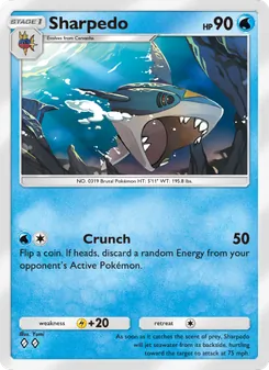Pokémon-Karte Sharpedo 012/069