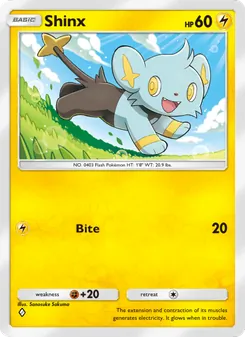 Pokémon-Karte Shinx 013/069