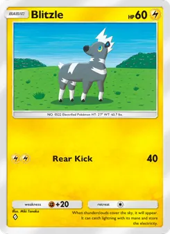 Pokémon-Karte Blitzle 016/069