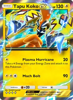 Pokémon-Karte Tapu Koko ex 019/069