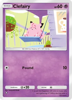 Pokémon-Karte Clefairy 022/069