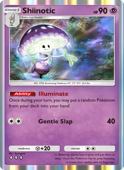 Pokémon-Karte Shiinotic 027/069