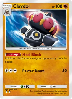 Pokémon-Karte Claydol 031/069