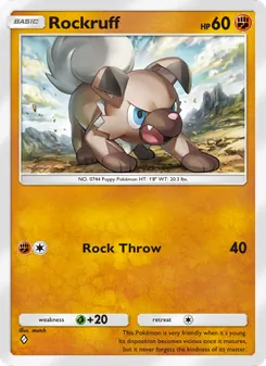 Pokémon-Karte Rockruff 032/069