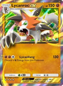 Pokémon-Karte Lycanroc ex 033/069