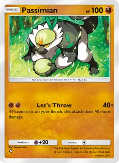 Pokémon-Karte Passimian 034/069