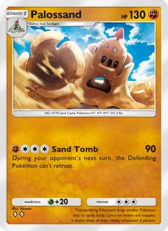 Pokémon-Karte Palossand 036/069