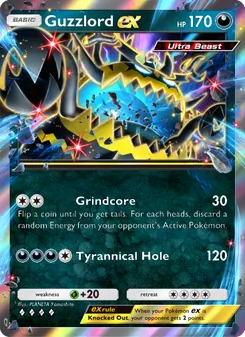 Pokémon-Karte Guzzlord ex 043/069