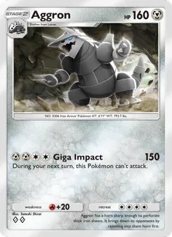 Pokémon-Karte Aggron 050/069