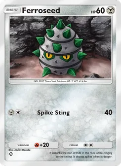 Pokémon-Karte Ferroseed 051/069