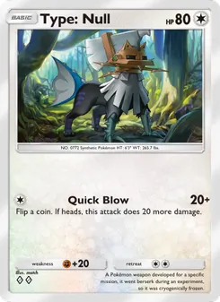 Pokémon-Karte Type: Null 060/069
